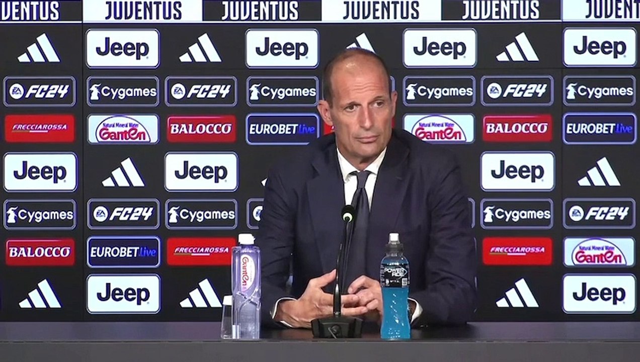 Videoconferenza Max Allegri pre Atalanta Juventus Serie A