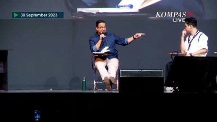 Anies di Dialog IdeaFest: Pendidikan Mahal, Tapi Kebodohan Lebih Mahal Lagi