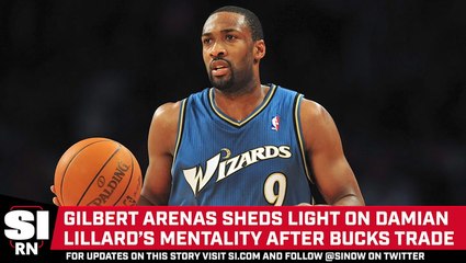 下载视频: Damian Lillard Explains His Mentality After Milwaukee Trade Trade to Gilbert Arenas