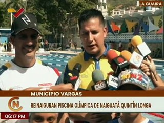 Piscina Olímpica es reinaugurada para 16 clubes de natación registrados en el edo. La Guaira