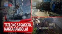 Tatlong sasakyan, nagkarambola! | GMA Integrated Newsfeed