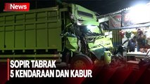 Kecelakaan Beruntun di Tangerang, Truk Muatan Tanah Tabrak 5 Kendaraan