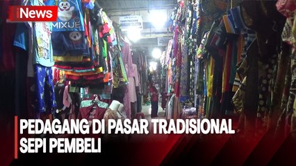 Kalah Saing dengan Belanja Online, Pedagang di Pasar Tradisional Sepi Pembeli