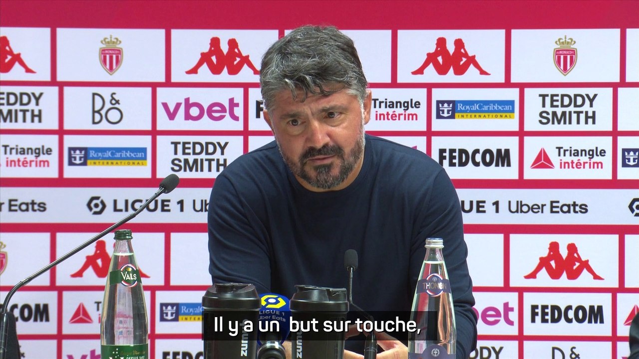 Gattuso : "On prend trois buts largement évitables"