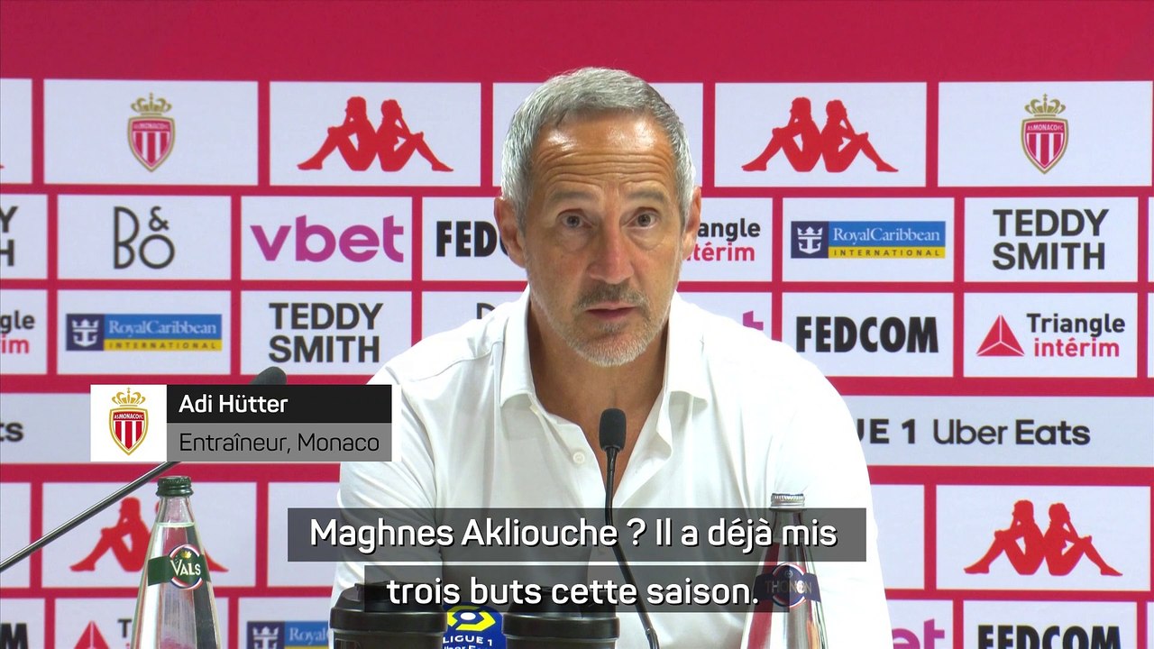 Adi Hütter : "Akliouche a fait un match fantastique"