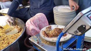 Peshawari Rahman Gull Chawal - Shoba Bazar, Pakistan Street Food - Rahman Gull Chawal House Peshawar