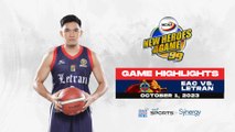 Letran Knights suffer third straight loss of the season (Highlights) | NCAA Season 99