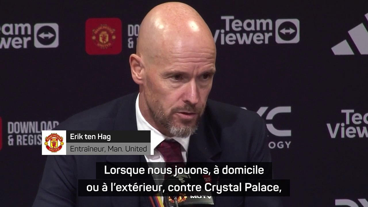Ten Hag : "Le manque de régularité est un problème"