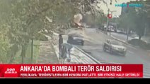 Ankara'daki bombalı saldırının görüntüsü ortaya çıktı!
