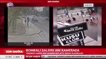 Ankara'da ki patlama anı kamerada