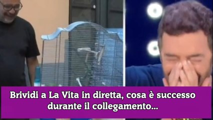 Brividi a La Vita in diretta, cosa è successo durante il collegamento...