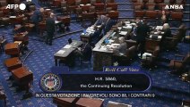 Usa, il Congresso evita lo shutdown: approvato disegno di legge