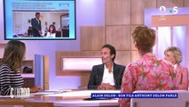 Anthony Delon répond aux accusations d'Hiromi Rollin lors de son passage dans l'émission C l'Hebdo sur France 5.