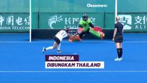 Highlight Asian Games 2023: Timnas Hoki Putri Indonesia Dibungkam Thailand 0-3