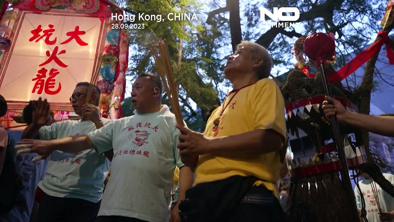 Feuerdrachentanz in Hongkong - nach drei Jahren zurück