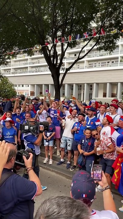 Rugby CDM 2023 -  La Marseillaise à Marseille