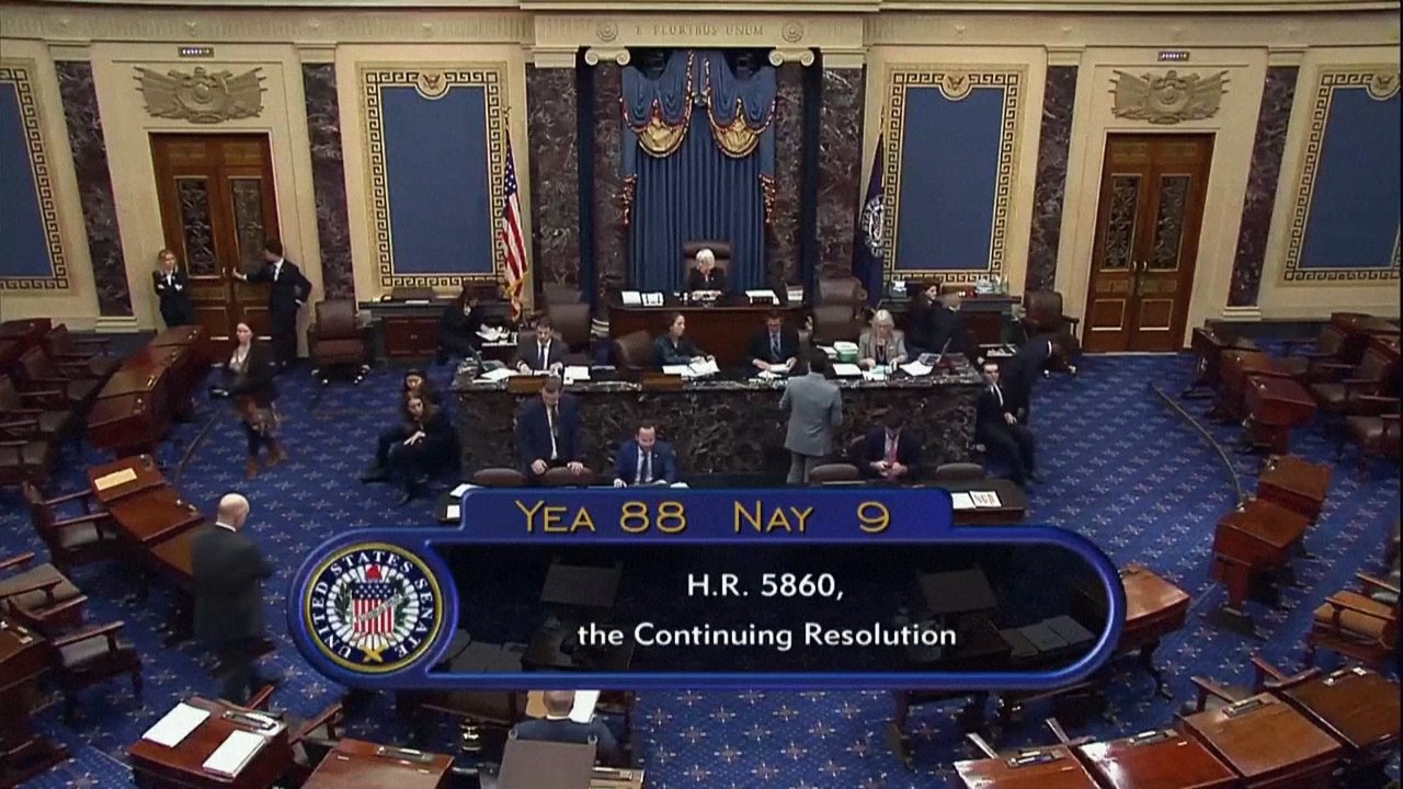 Shutdown abgewendet: US-Kongress verabschiedet Übergangshaushalt