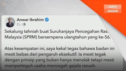 SPRM mesti bebas daripada pengaruh eksekutif