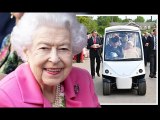 'For Queen's comfort' £62k royal golf buggy has brown leather seats and 43mph top speed