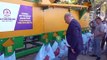 Denizli Büyükşehir Belediyesi, Bozkurt ilçesinde çiftçilere tohum eleme makinesi ve gübre dağıtma römorku hibe etti