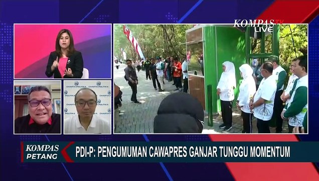Soal Pengumuman Cawapres Ganjar Pranowo, PDI-P: Tak Ada Urgensi, Paling Akhir Lebih Bagus