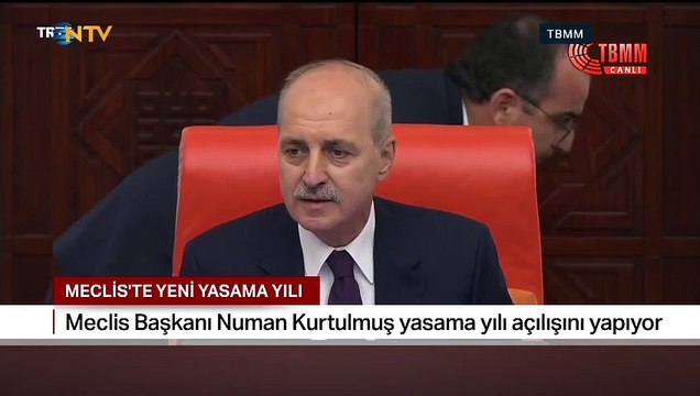 Dernière minute! Le président Kurtulmuş, qui a ouvert la nouvelle législature à la Grande Assemblée nationale turque : la Turquie ne cédera jamais devant l'agenda du terrorisme