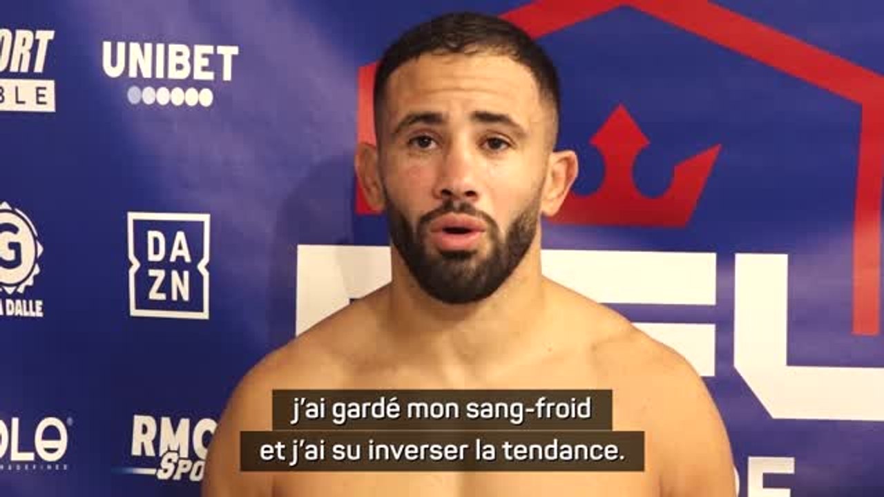 PFL Paris - Chouchane : "Grâce à mon coin, j’ai gardé mon sang-froid"