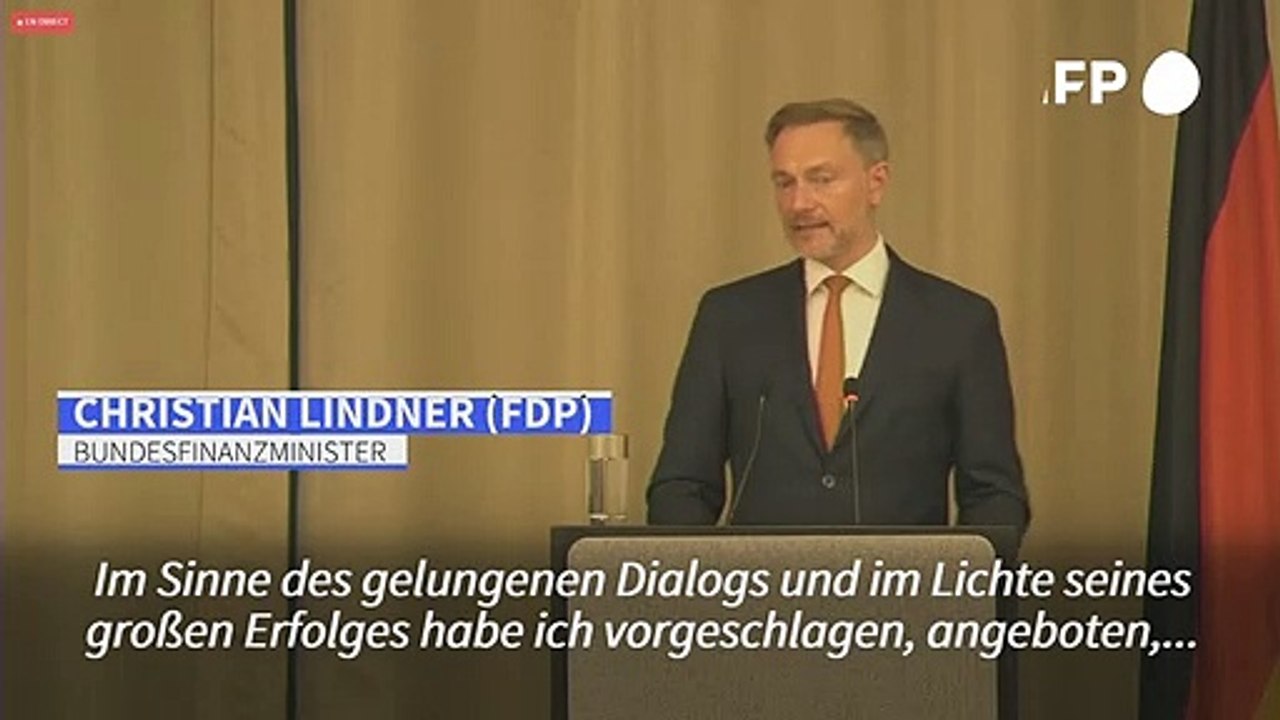 Lindner für häufigeren Finanzdialog mit China