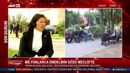 Milyonlarca emeklinin gözü Meclis'te