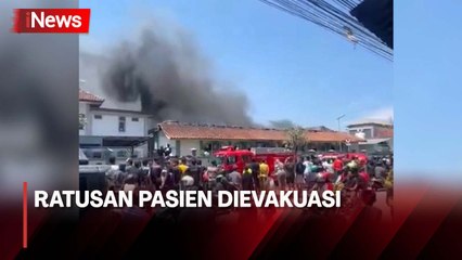 Kebakaran Gudang Logistik RSUD dr Slamet Garut, Ratusan Pasien Dievakuasi