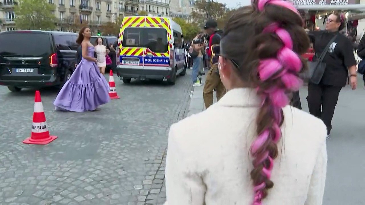 Taylen Biggs, l'enfant-star de la mode, à Paris pour la Fashion Week