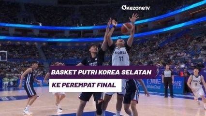 Highlight Asian Games 2023: Gasak Taiwan, Tim Basket Puri Korea Selatan ke Perempat Final
