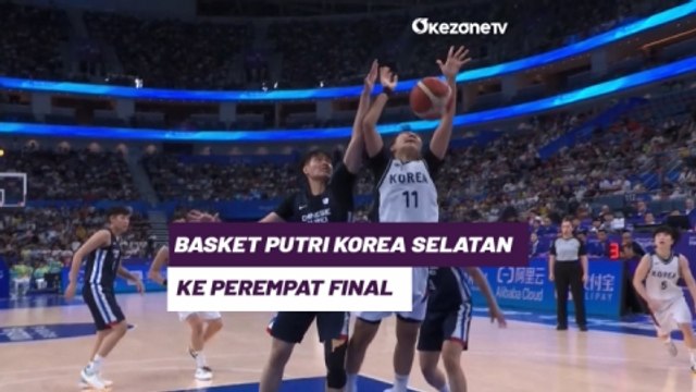 Highlight Asian Games 2023: Gasak Taiwan, Tim Basket Puri Korea Selatan ke Perempat Final