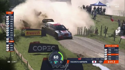 WRC Chili 2023 SS5 Katsuta Epic Save