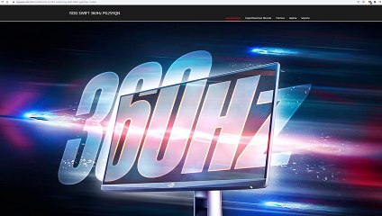 ANÁLISIS MONITOR ASUS ROG SWIFT PG259QN 360HZ Y PROCESADOR NVIDIA G-SYNC LO HACEN MUY TOP 
