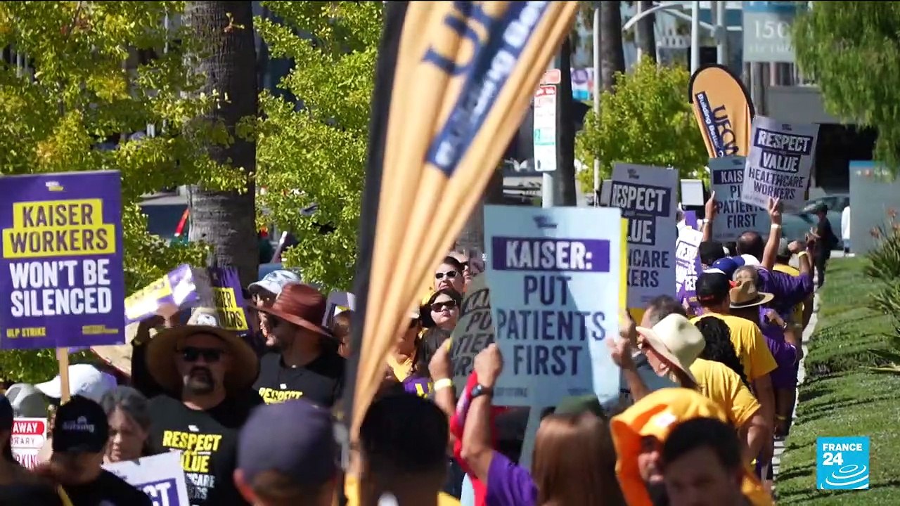 US 'year of the strike': Health care workers pi...