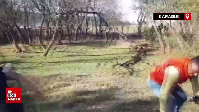 Karabük'ün Ovacık ilçesinde bir yangın daha çıktı