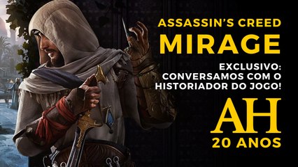 HIST0RIAD0R DE ASSA5SIN'S CREED MIRAGE EXPLICA C0M0 SÃO FEITOS OS CENÁRIOS ANTIGOS!