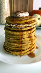 Breakfast Idea for Fall_ Pumpkin Pancakes
