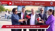 Ümit Özdağ tutuklu gazetecileri ziyaret etti