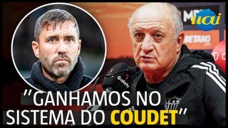 Felipão afirma que Atlético venceu 'no sistema do Coudet'