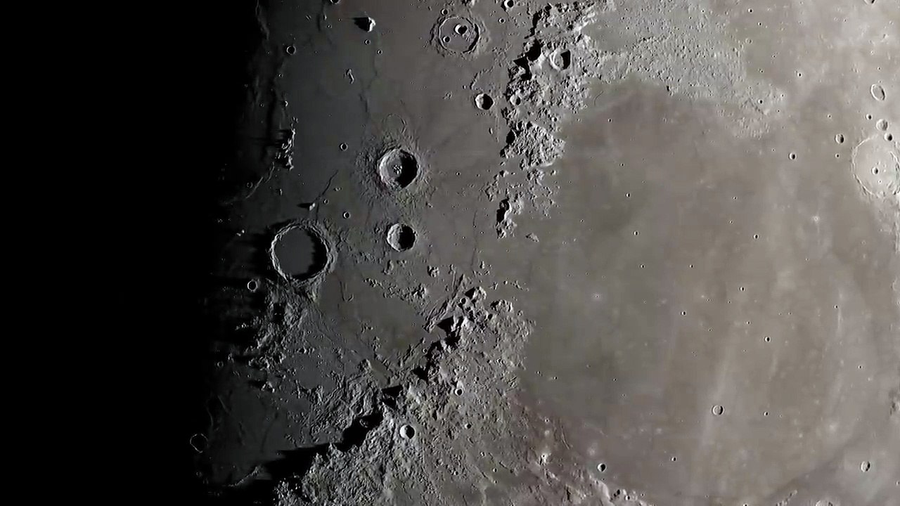 Clair de Lune 4K Version - Moon Images from NASA's Lunar Reconnaissance Orbiter