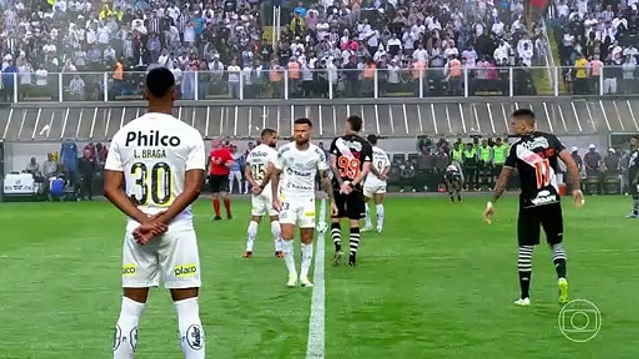 Campeonato Brasileiro 2023  Santos x Vasco (25ª rod) com Everaldo Marques (Globo) 1º tempo
