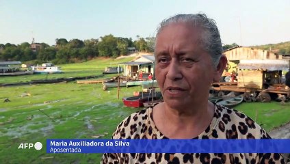 O drama da seca no Amazonas