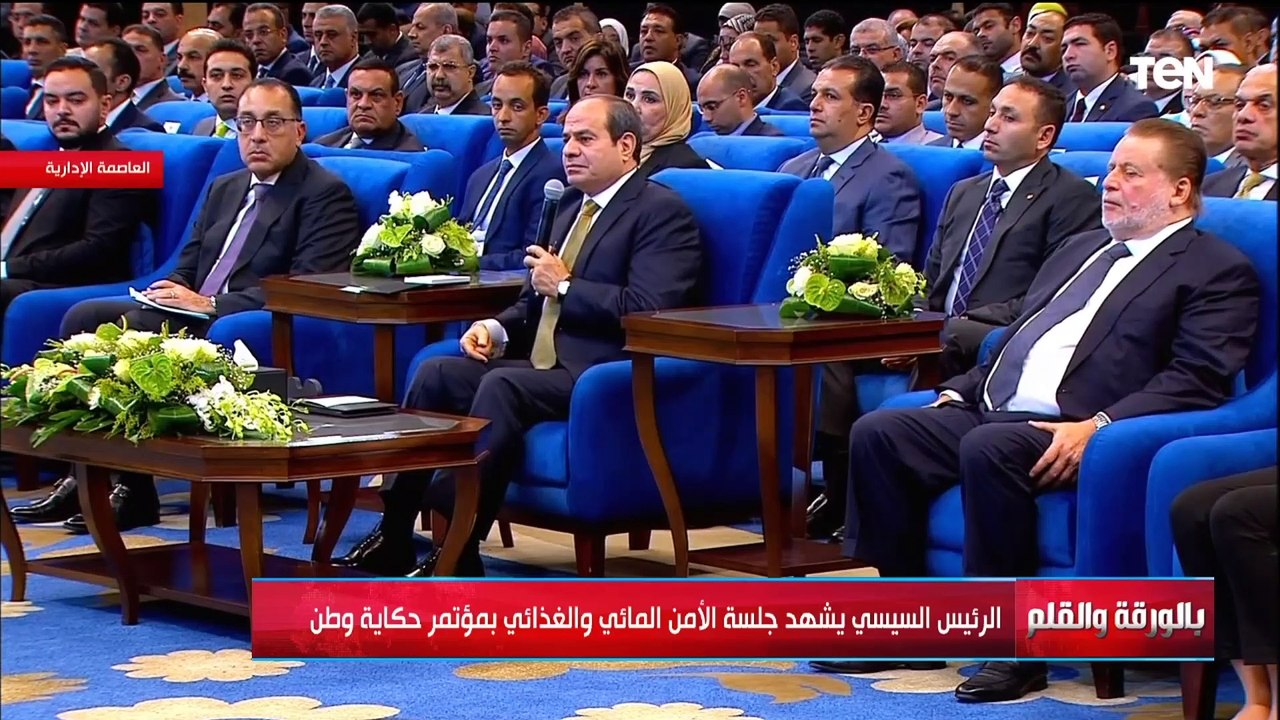 الرئيس السيسي يكشف الجهات التي قامت بتطهير البحيرات وتأهيلها للعمل والانتاج