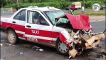 Mueren abuela y nieto tras choque entre Sayula de Alemán y Acayucan