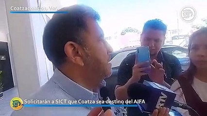 Solicitarán a SICT que Coatza sea destino del AIFA