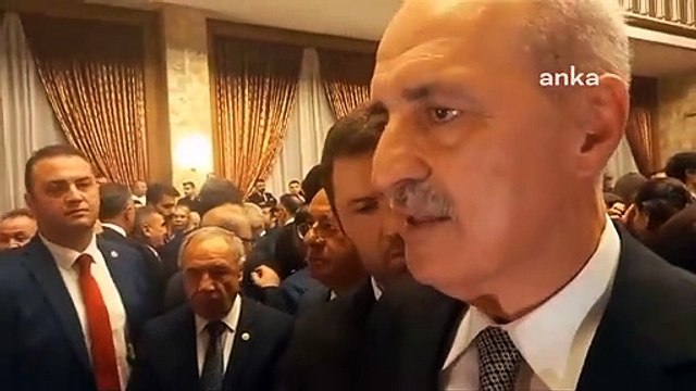 Numan Kurtulmuş, président de la Grande Assemblée nationale de Turquie : « Si les membres de FETO avaient obtenu ce qu'ils voulaient, nous n'aurions même pas cette réception ici aujourd'hui. »