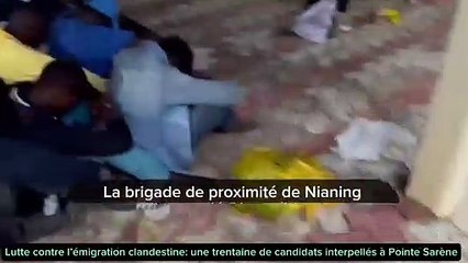 Nianing : 31 candidats à l’émigration clandestine interpellés