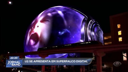 U2 Faz Grande Retorno com Show Inaugural na Maior Arena Esférica do Mundo 🎸